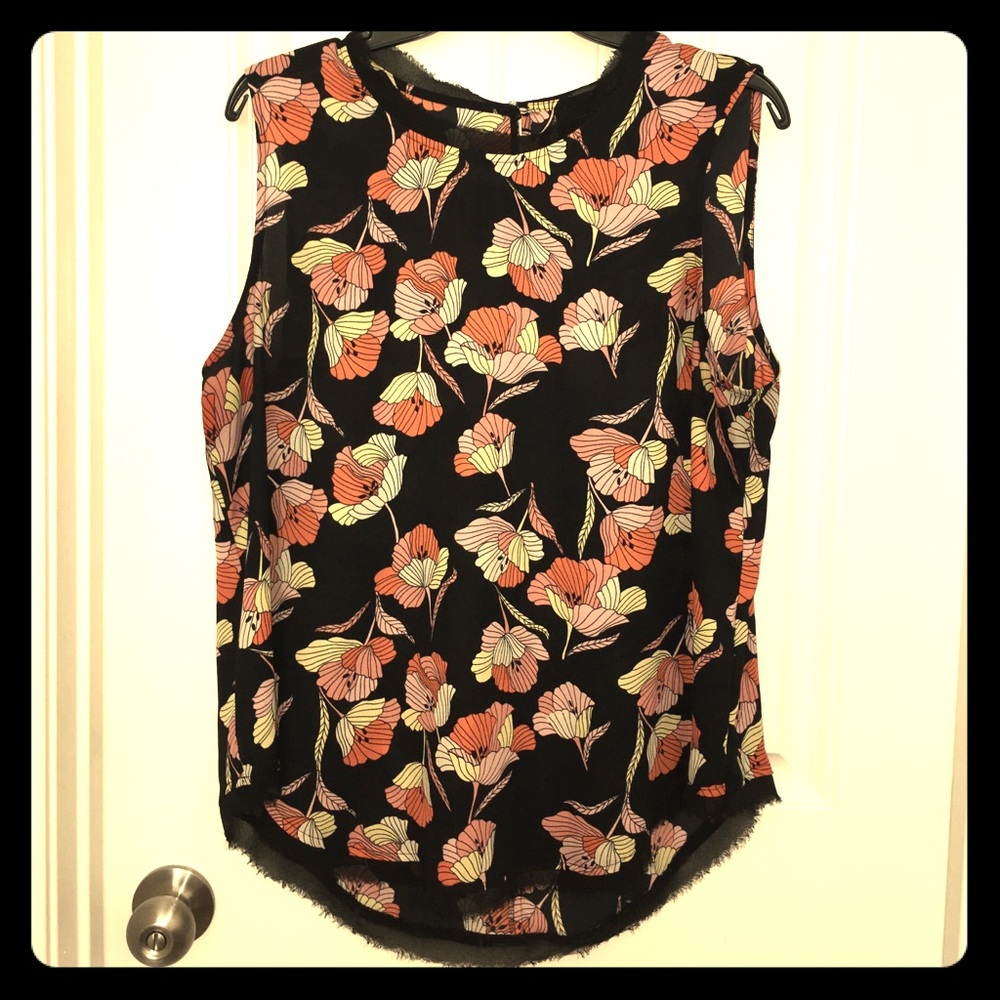 Who What Wear Sleeveless Blouse